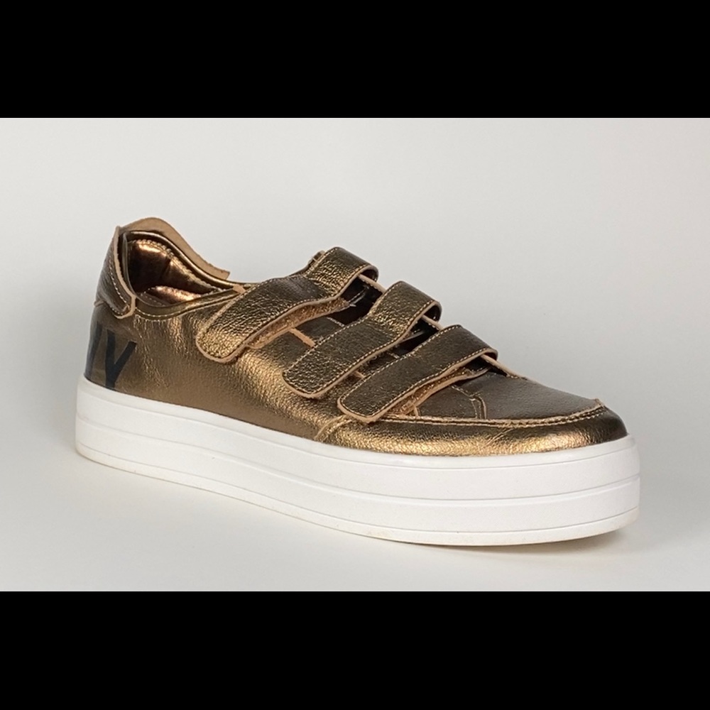 DKNY - Velcro platform sneakers